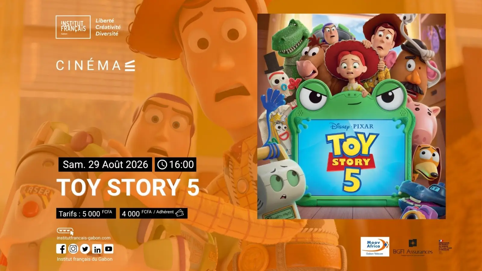 Cinéma : Toy story 5