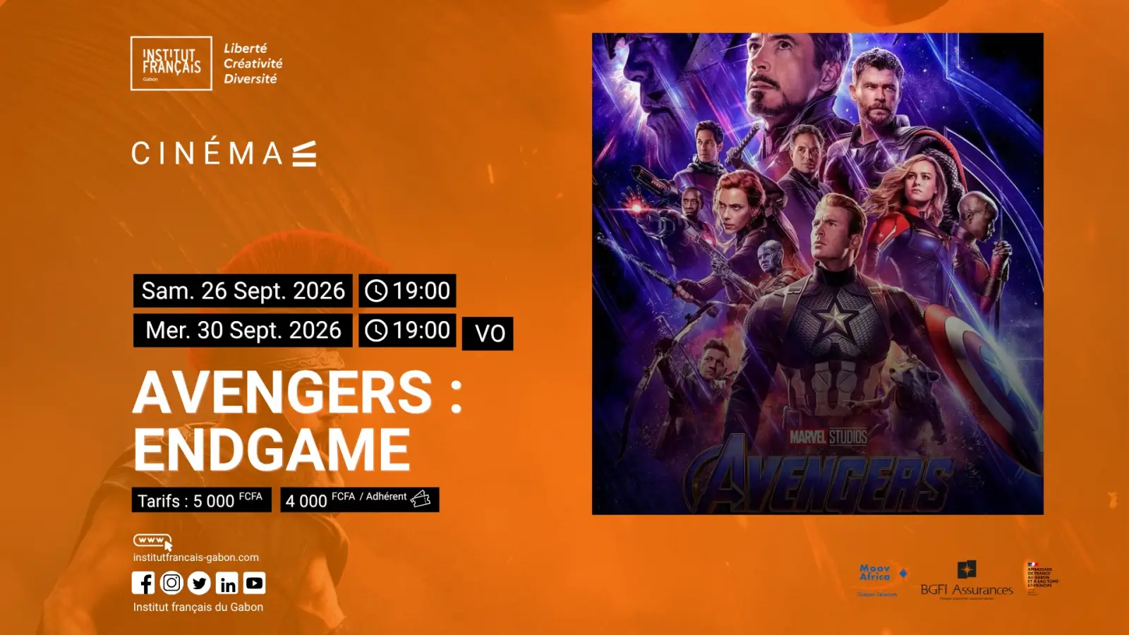 Cinéma : Avengers endgame