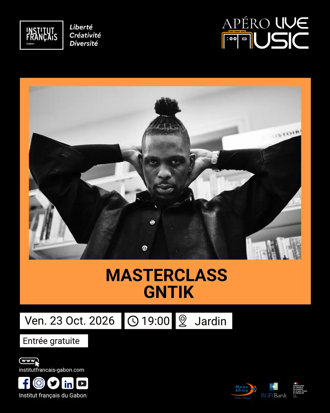 Apéro Live Music : Masterclass GNTIK