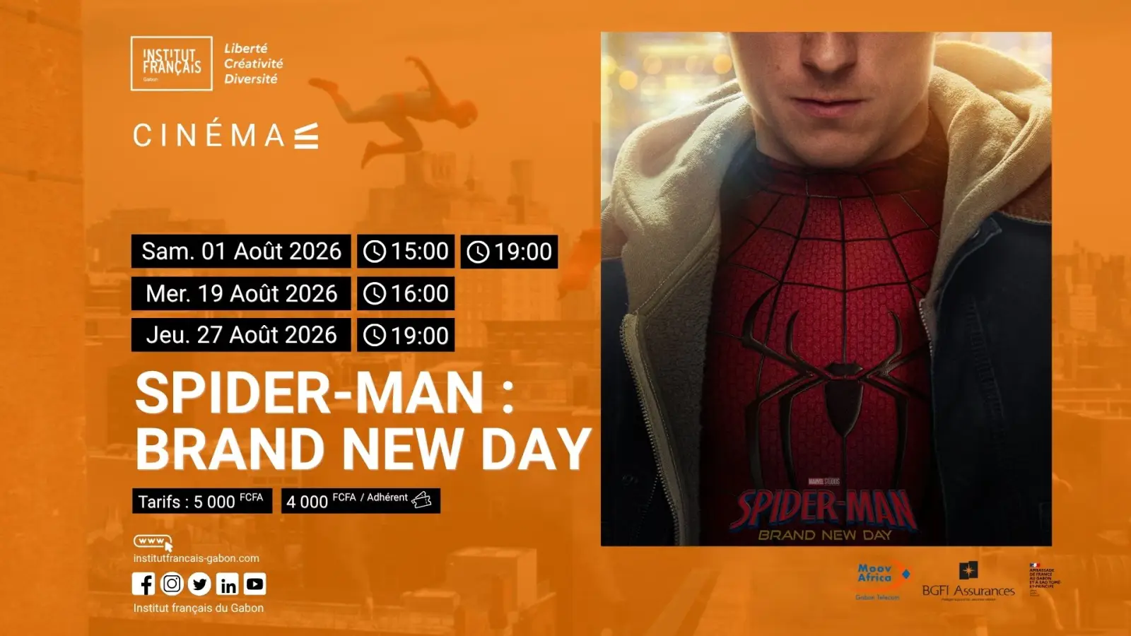Cinéma : Spider-man - Brand New day