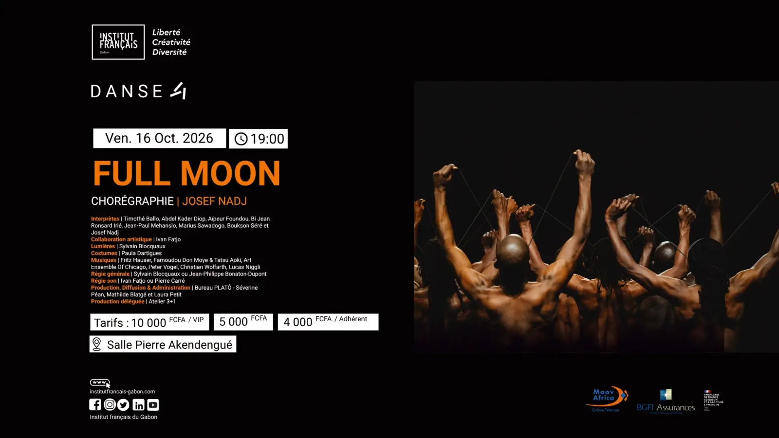 Danse : Full Moon – Joseph Nadj (Fr)